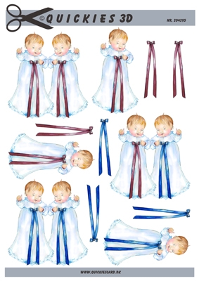 3D Barnedåb tvillinger